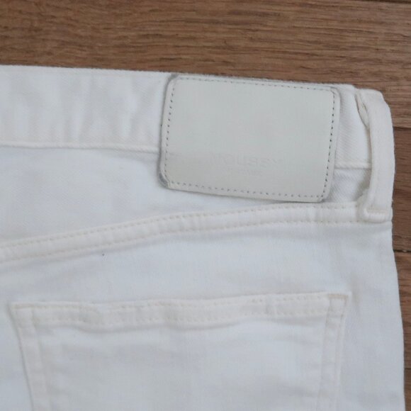 MOUSSY VINTAGE white Glendele jeans sz 31 - Picture 8 of 12